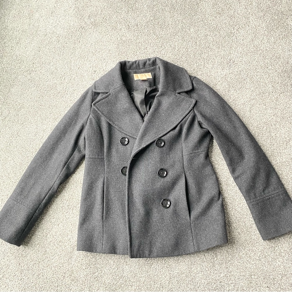 MICHAEL KORS Women’s Peacoat Wool Jacket Size Small